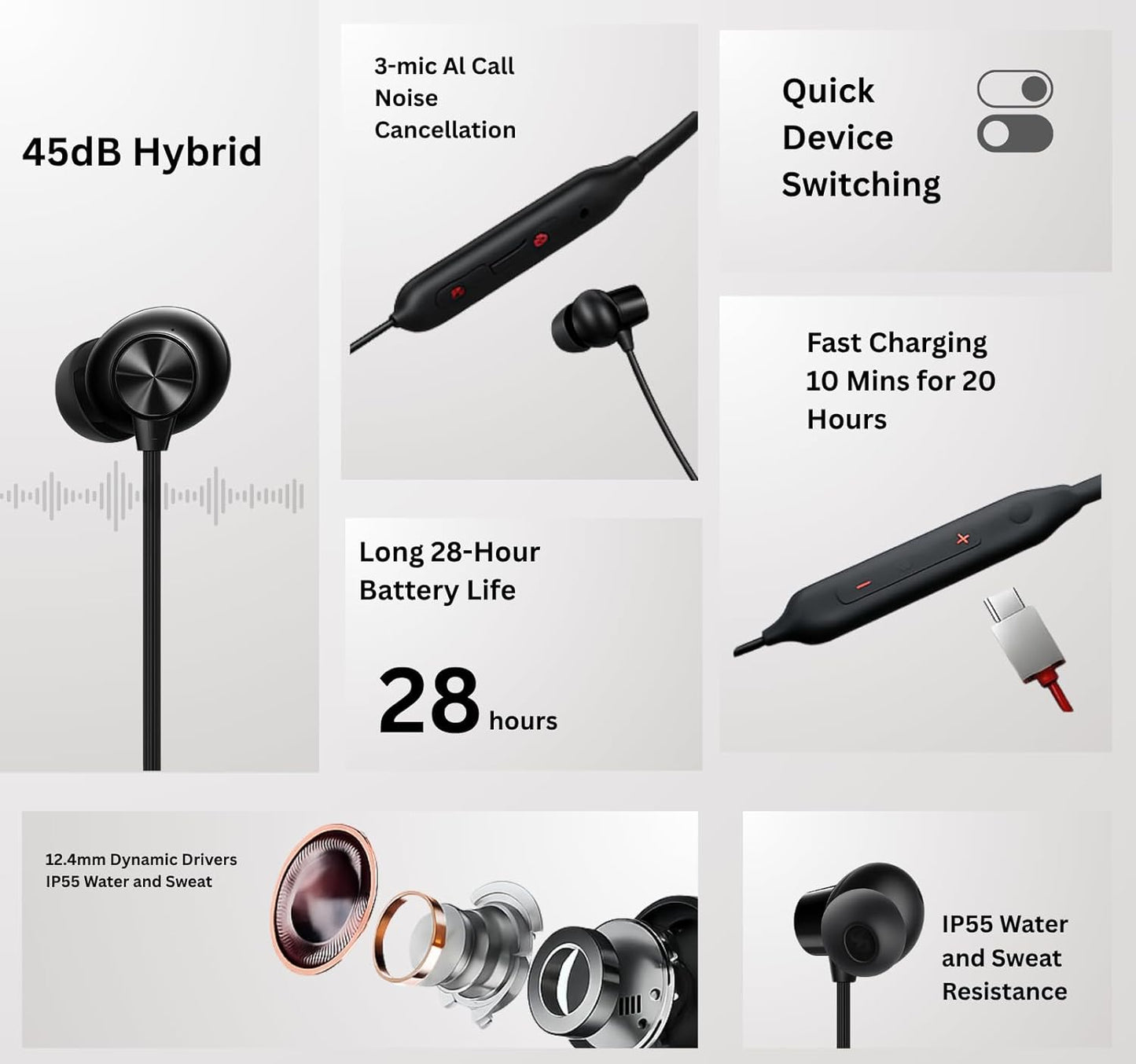 Bullets Z3 Bluetooth Wireless in Ear Earphones with Mic