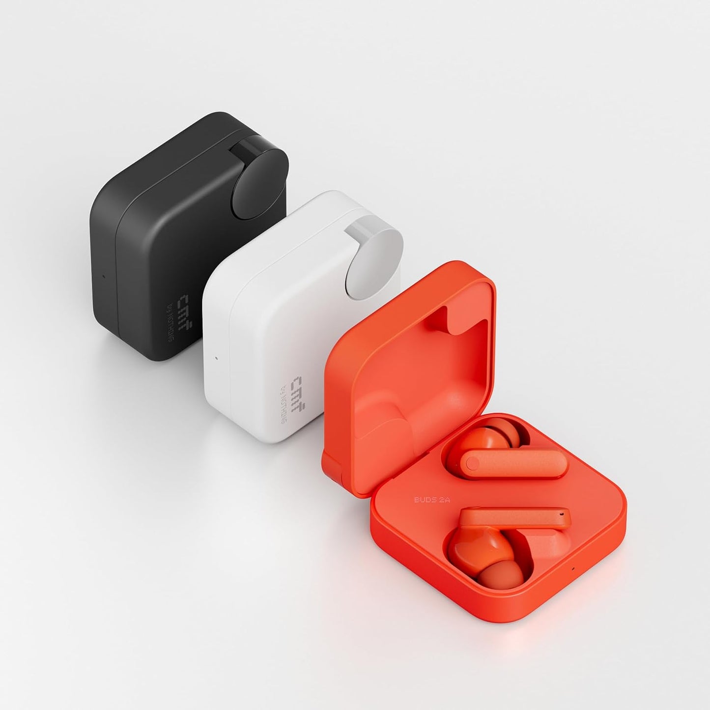 CMF BY NOTHING Buds 2a (Light Grey) | 42 dB ANC | 12.4mm Dirac-Tuned Drivers