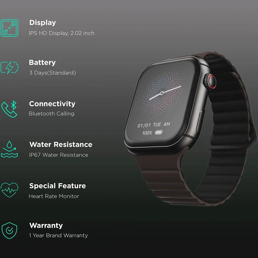 Fire-Boltt 4G Pro Volte Calling Smart Watch- 2.02” TFT Display, 4G Nano-SIM GPS