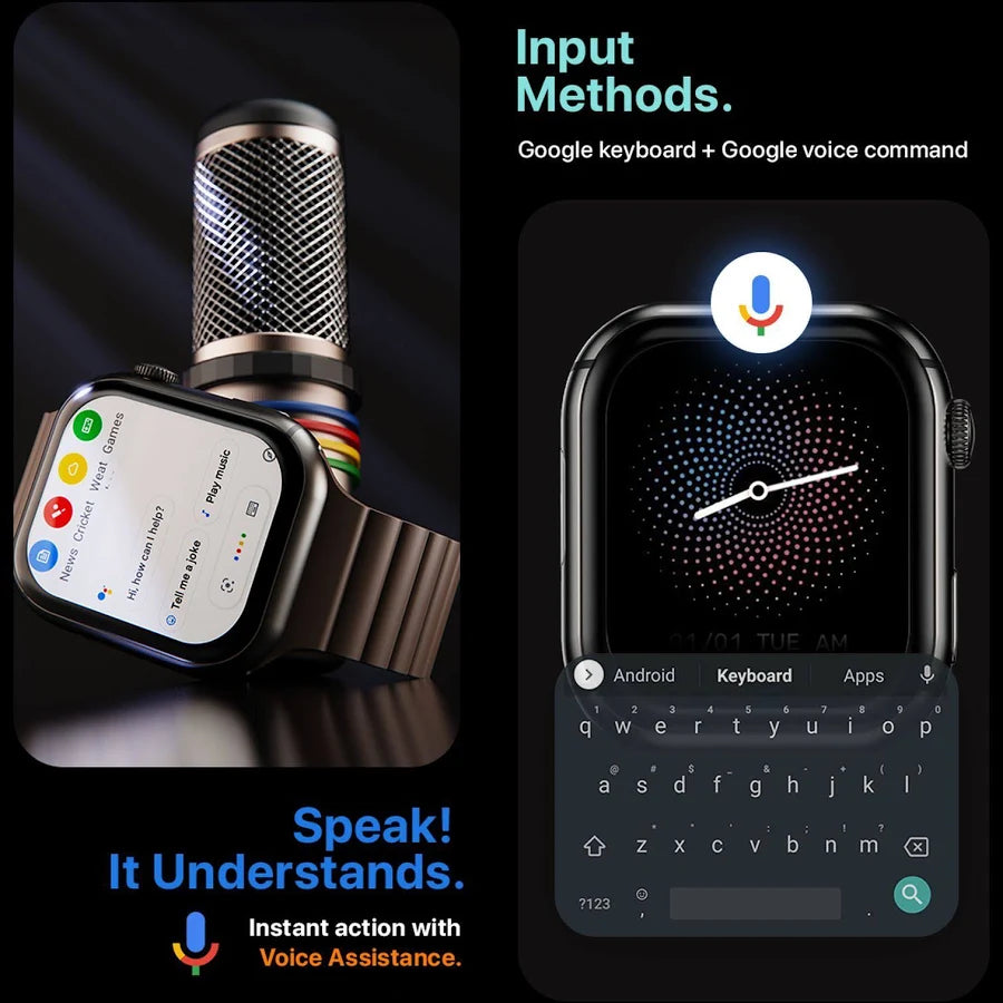 Fire-Boltt 4G Pro Volte Calling Smart Watch- 2.02” TFT Display, 4G Nano-SIM GPS